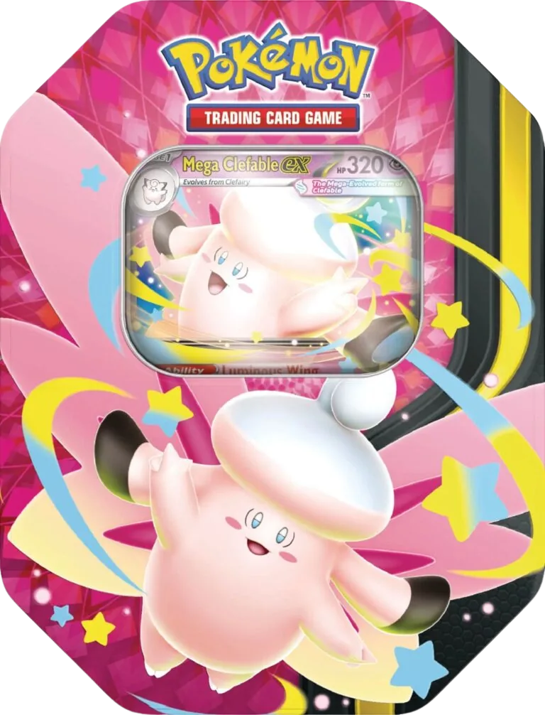 Mega-Mondschein EX Tins: Mega Gengar ex und Mega Pixi ex erscheinen am 5. Juni