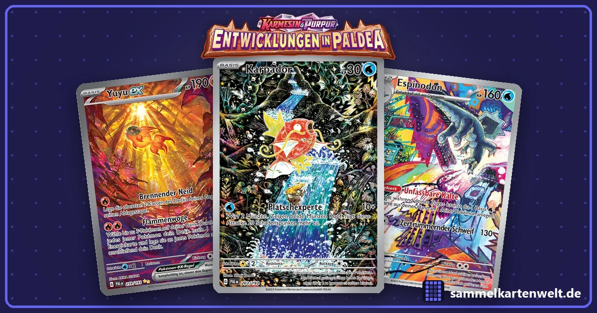 Set-Check Entwicklungen in Paldea: Special Illustration Rares legen 44 Prozent zu