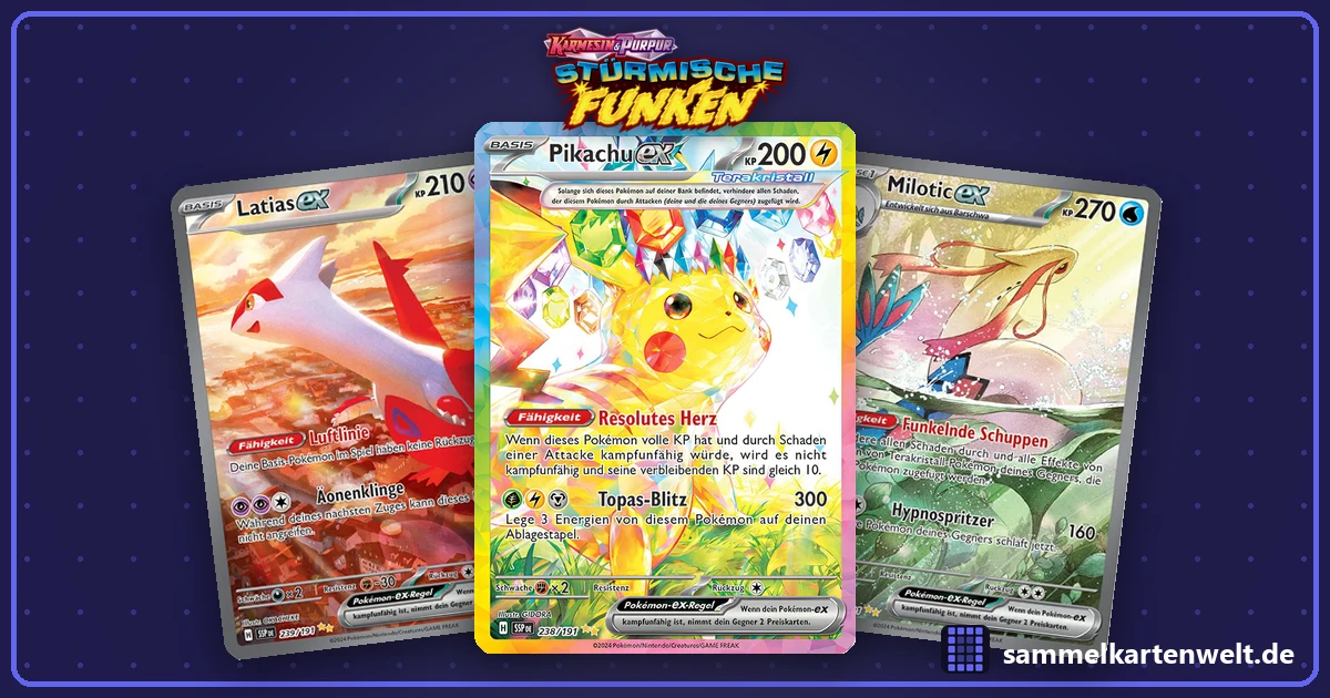 Set-Check Stürmische Funken: Latias ex zieht auf 150 Euro an