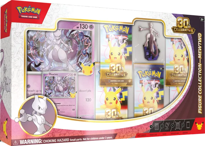 Figuren-Kollektion Mew & Mewtwo 30 Jahre